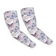 thumbnail image 6 of Lsque Butterflies in Pastel Cooling Arm Sleeves for Men & Women -Compression Sleeves to Cover Arms for Working,Sun Sleeves for UV Protection,Breathable, Moisture-Wicking, 6 of 8