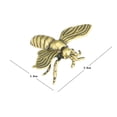 thumbnail image 2 of Decoration Bee Statue Exquisite Hard Texture Home Home Decoration Antique Brass Brass Bee Clear Texture Craftsmanship Ornaments, 2 of 9
