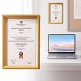 thumbnail image 2 of Charlodey School Supplies Clearance Certificate Frame Solid Wood Authorization Certificate Award Frame B, 1 Box, 2 of 4