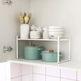 thumbnail image 2 of 12.7" / 19.7" Dish Rack, Kitchen Shelf Organizer Rack, Cabinet Organizer, Space Saving Rack, Stackable Kitchen Dish Organizer, Adjustable Cabinet, 2 of 10