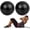 Black, variant on 2 Pack Exercise Balls, 8-9 Inch Mini Pilates Yoga Balls, Anti-Burst Small Fitness Balls for Pilates, Yoga, Core and Physical , Improves
