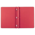 thumbnail image 3 of Report Cover, Three-Prong Fastener, 0.5" Capacity, 8.5 X 11, Red/red, 25/box | Bundle of 5 Boxes, 3 of 4