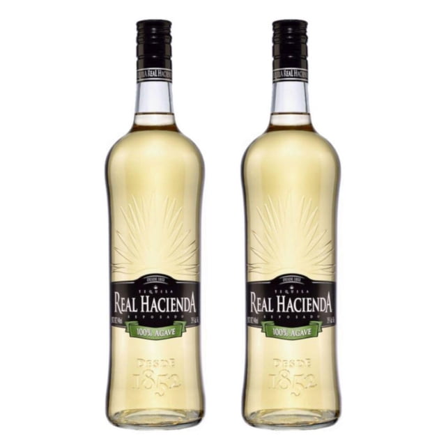 Pack de 2 Tequila Real Hacienda 940 ml Reposado