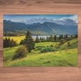 thumbnail image 6 of Ambesonne Landscape Jigsaw Puzzle, Summer Morning Lake, Heirloom-Quality Fun Activity for Family Durable Cardboard, 1000 pcs, Green Blue Yellow, 6 of 6