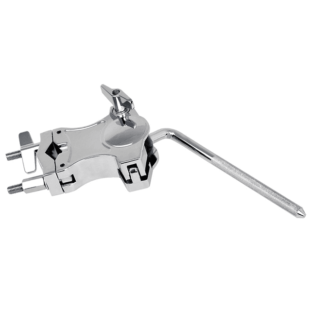 2X Pince à Tambour Support en Métal Extension Clip Support Accessoires de Percussion