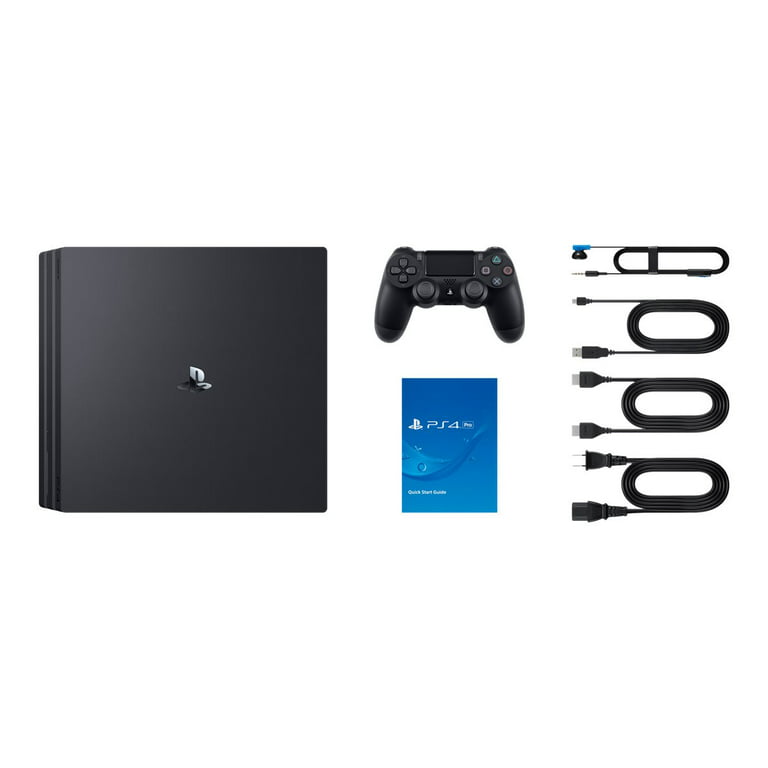 Sony PlayStation 4 Pro 1TB Gaming Console, Black, CUH-7115 ...