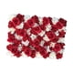 thumbnail image 4 of Panel de pared de flores, telón de fondo de bodas, panel floral romántico decorativo, fondo de pared de flores para de interior de fiesta en Rojo, 4 of 8