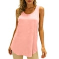 thumbnail image 5 of Summer Tank Tops for Women V-neck Sleeveless Shirts Pleated Front Tops, 5 of 5