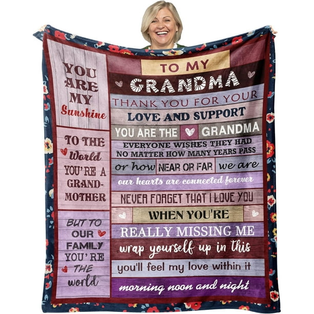 LHSHID Mother in Law Gifts from Daughter in Law Throw Blanket Mother’s Day Birthday Gifts for Mother in Law Mother in Law Gifts from Daughter in Law Blankets for Bed Sofa 30"x40"