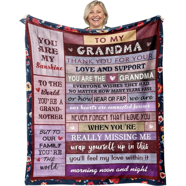 LHSHID Mother in Law Gifts from Daughter in Law Throw Blanket Mother’s Day Birthday Gifts for Mother in Law Mother in Law Gifts from Daughter in Law Blankets for Bed Sofa 30"x40"