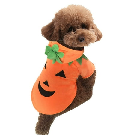 halloween pet costumes legendog smiling pumpkin printed dog costumes party dressing up clothing for dogs