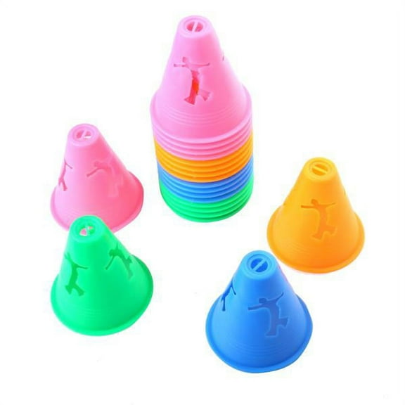 20x Hollow Out Slalom Cs Skating Skateboard Training Practice Space C