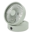 thumbnail image 1 of Ventilador De Escritorio Plegable, Ventilador Personal, Tres Velocidades, Control Remoto, USB Recargable, Pantalla LCD, Uso De La Oficina Y El Hogar, Material ABS, 1 of 7
