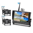 thumbnail image 2 of AHD 9 Inch Wireless Car Monitor 4ch Quad DVR Dash Monitors Display IPS Screen Video Recorder Truck Wifi Backup Vehicle Camera ,Easy to Operate, 2 of 7