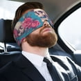 thumbnail image 5 of Disketp happy Skull rose Sleep Mask - Eye Mask for Sleeping, Full Eye Covers for Women/Men, Light Blocking Sleeping Mask for Travel Yoga Nap, 5 of 7