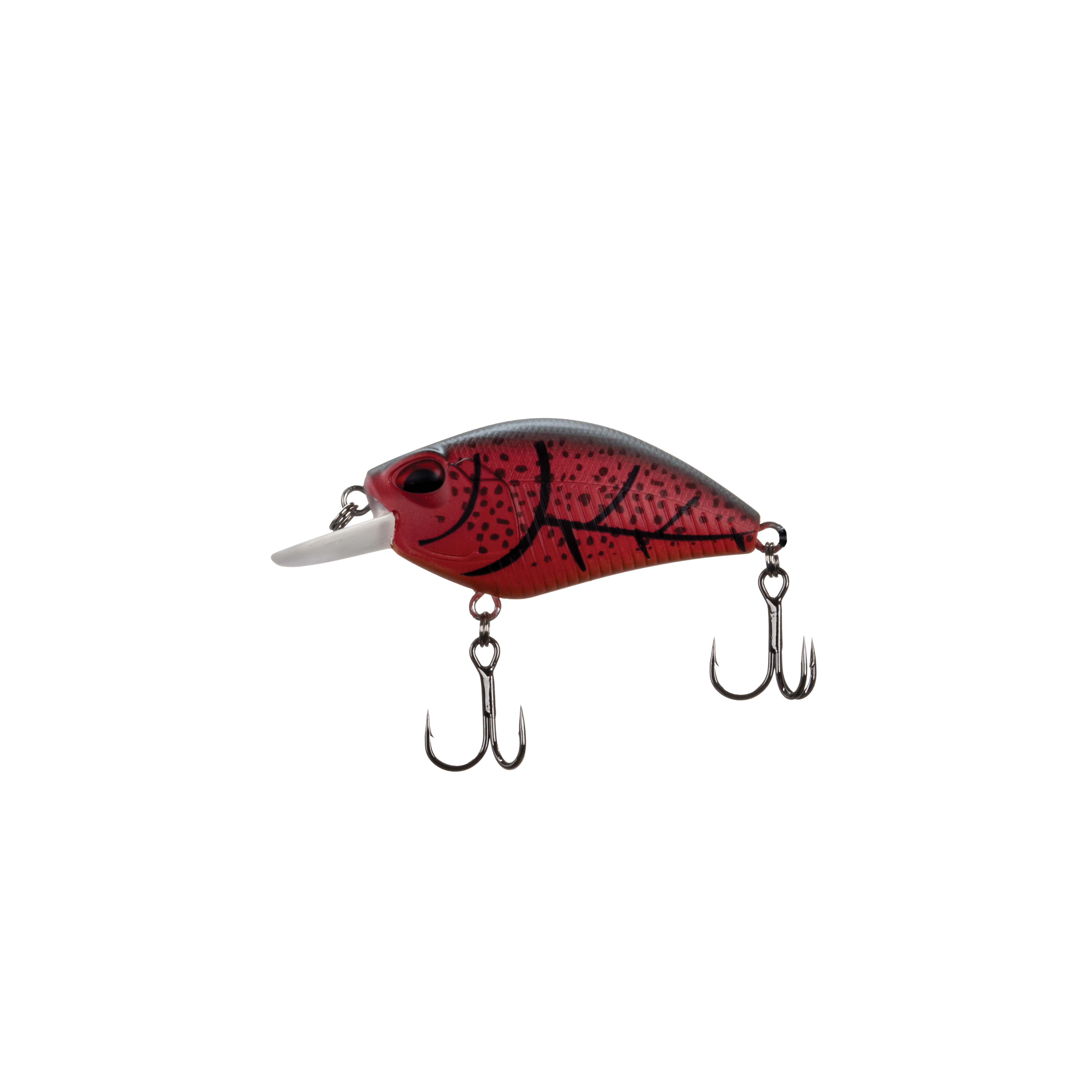 (2 pack) Ozark Trail Freshwater Crankbait Fishing Lure, Red Craw, 1/3 oz