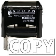 Self-Inking Copy Stamp (Outline Text) with Pink Ink