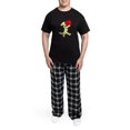 thumbnail image 5 of CafePress - Yellow Lab Valentine Men's Dark Pajamas - Men's Dark Loose Fit Cotton Pajama Set, 5 of 7
