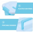 thumbnail image 3 of LEEYNEER Small Plastic Storage Container With Lid Handle Organizer Bin For Home And Playroom Small Plastic Bins With Lid Box With Handle, 3 of 8