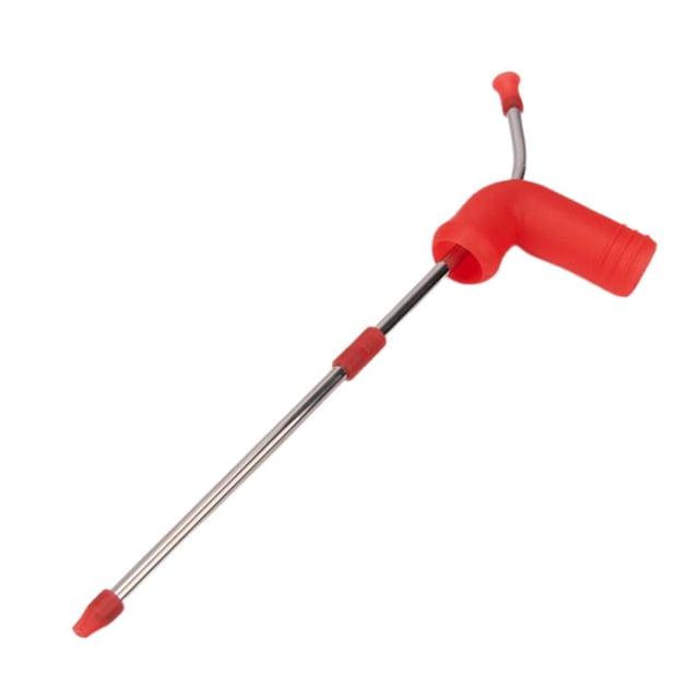 Cerveza Snorkel Drink Bong Embudo Adaptador De Botella Party Straw Tool Rojo