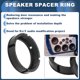 thumbnail image 3 of Anillo espaciador de altavoz Unique Bargains para tweeter, adaptador espaciador de altavoz para Volkswagen Golf MK4 2 juegos, 3 of 7