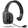 thumbnail image 1 of Auriculares Bluetooth LEAYU H1 con cancelación de ruido V5.2 negros, 1 of 7