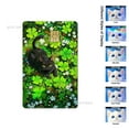thumbnail image 1 of Cute Black Cat Cartoon PVC Film Skin Sticker for Debit Card Credit Bank Card Sticker Shining Rainbow Stars Love Card Sticker, 1 of 6