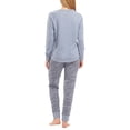 thumbnail image 3 of Live Love Lounge Ladies' 3-Piece Lounge Set, Blue Zebra XXL, 3 of 6