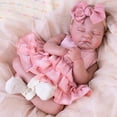 thumbnail image 1 of Muñeca Reborn Aori, realista y realista, 50 cm, con kit de alimentación, 1 of 8