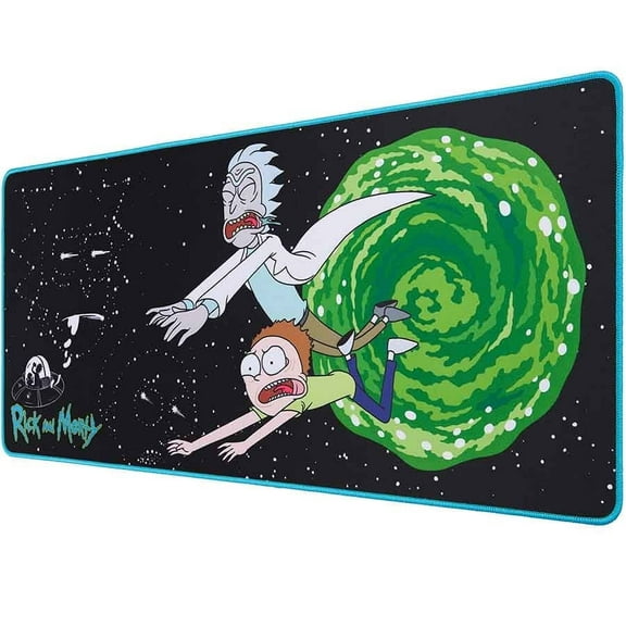 Subsonic - Rick and Morty XXL Mouse Pad 35 in x 15.7 in - Gift Rick & Morty Gaming Desk Pad 90 cm x 40 cm - Official Licensed
