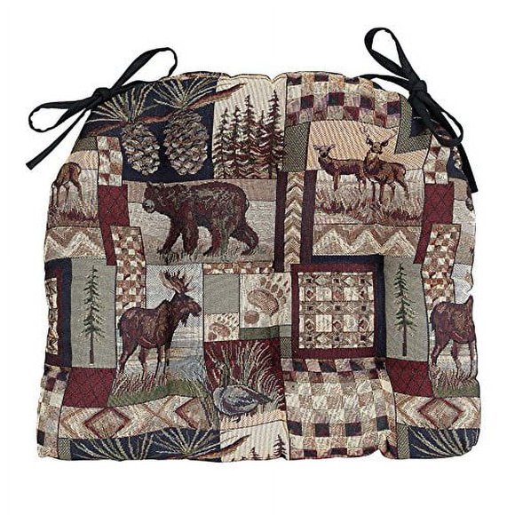 Black Forest D??cor Woodland Cabin Chair Pad - Cabin Furniture