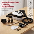 thumbnail image 2 of RAIRSKY 2500W High Pressure Handheld Steam Cleaner + 1.1L Large Capacity Tank + 229°F High Temp Steam for Home Deep Cleaning, Portable Pressurized Steamer for Grout, Tile, Car, Furniture & Kitchen, 2 of 8