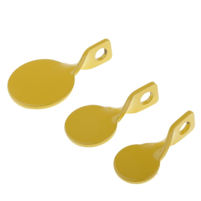 Objetivo Giratorio De Acero Inoxidable 3 Piezas 2,5 3 4 Cm Para La Práctica De Tiro Sunnimix