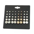 thumbnail image 1 of Juego De 6 Pendientes, 20 Pares Elegantes Para Mujeres Para Compromiso, Graduación, Uso Diario, 1 of 8