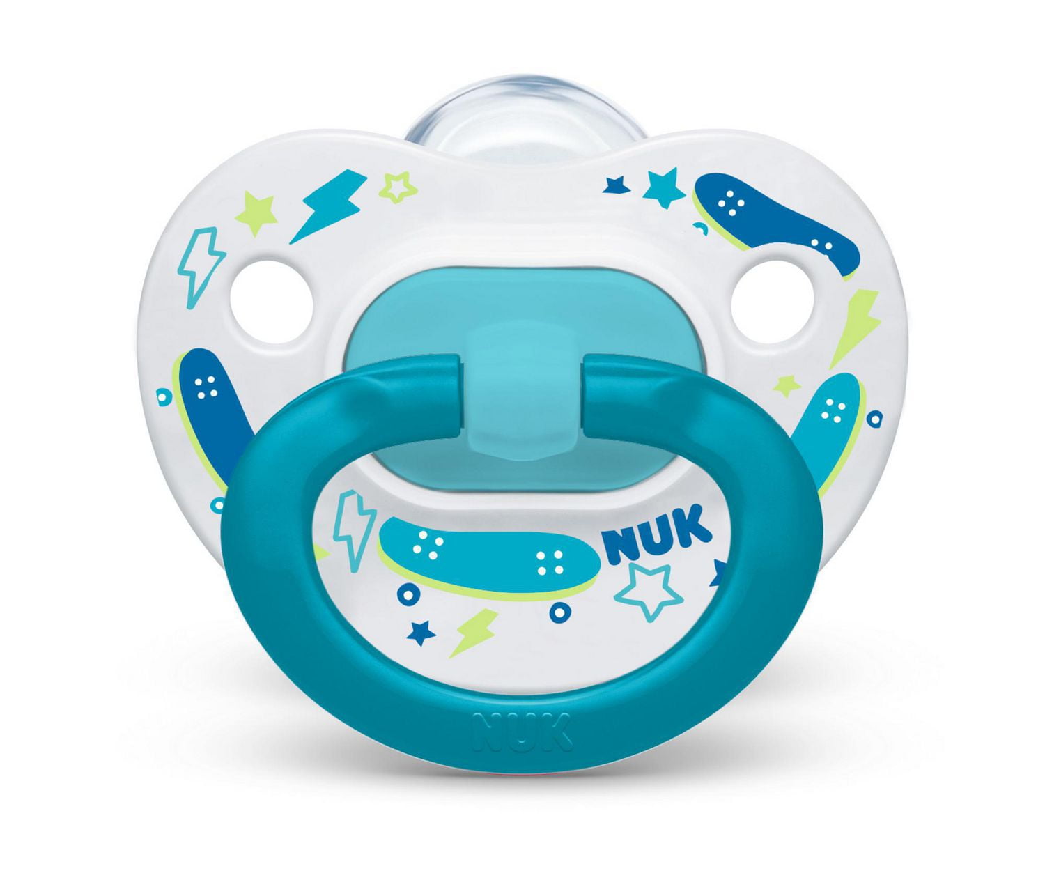 Lot De 2 Tétines Dentistar Day & Night | Taille 3 Dès 14 Mois | Silicone Souple Sans BPA | Phosphorescente Pour La Nuit