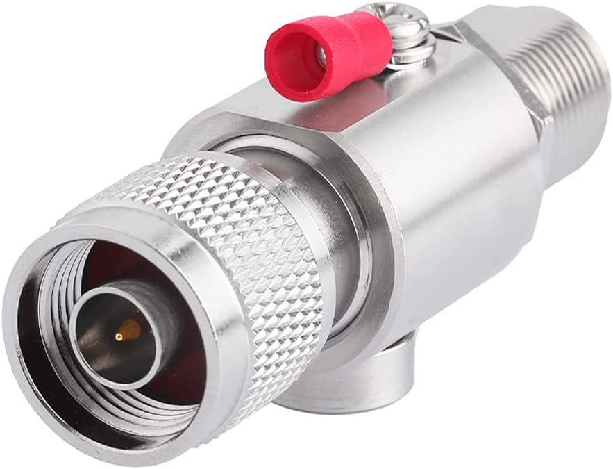 Lightning arrestor Lightning Surge Protector N Type Male to N Female Connector for WiFi 3G 4G