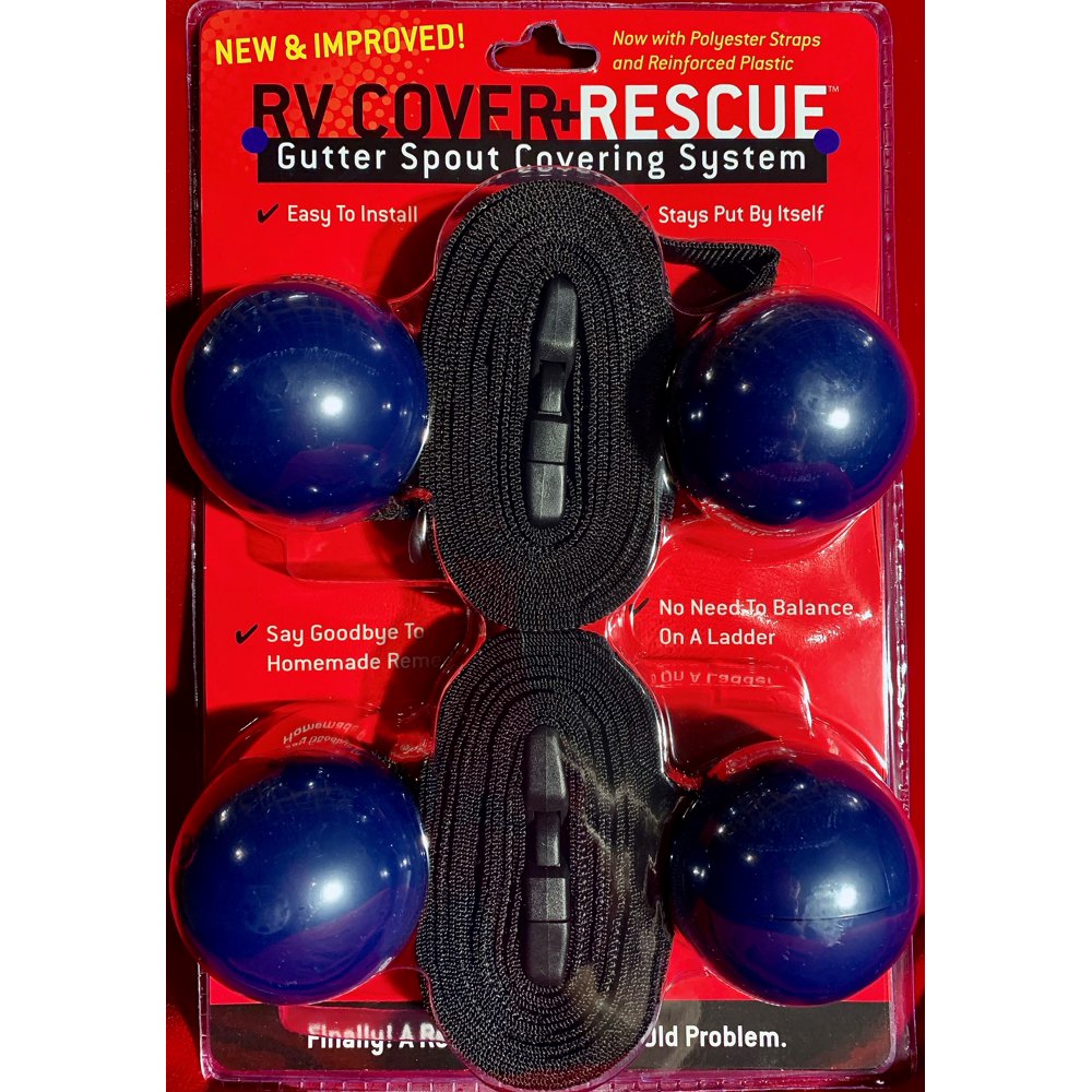 RV Cover Rescue RV Gutter Spout Cover System Protects Your RV Cover From Gutter Spout Damage