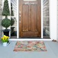 thumbnail image 7 of 32"x20" Door Mat Mat Absorbent & Non-Slip Entryway Rug Washable Floor Mat Abstract Pink Floral Pattern, 7 of 7