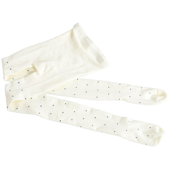 Worgeous White Cotton Pantyhose for Women Comfortable AntiPilling Vintage Fashion with Noslip Crotch 0.3mm