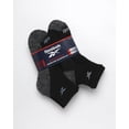 thumbnail image 2 of Pack de 6 pares de calcetines deportivos Reebok para mujer, confort acolchado, corte quarter, 2 of 7