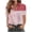 03# Wine, variant on Women's Oversized Tops Striped Button down Blouse with Pockets Nautical Casual Shirt Long Sleeve Flowy Fit Cotton Summer Beach Cruise Vacation S-2XL