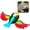 Red-1pc, variant on Flying Bird Car Decoration, Flapping Wings Self-Flying Bird, Wind-Powered Mechanical Bird Figurine, Shaking Doll for Car Dashboard Hood Mirror, Motorcycle Ornament for Xmas Gift