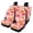 Tropical Palm Tree & Floral Print, variant on Uourmeti Tropical Pineapple & Hibiscus Floral Pattern Car Seat Cover Full Set Durable Car Seat Covers, Comfortable Compatible with Cars Truck