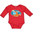 thumbnail image 3 of Inktastic Helicopter for Boys Boys Long Sleeve Baby Bodysuit, 3 of 5