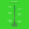 thumbnail image 4 of Yard Butler Garden Soil Cultivator Bundle - Long-Handled Hand Tiller and Rotary Garden Cultivator Set - Gardening Tools for Tilling, Mixing Soil or Planting - Suitable for Gardens, Lawns and Outdoor, 4 of 5