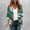 #398-Multicolor, variant on Women's Plus Size Printed Open Front Cardigan Long Sleeve All-Over Floral Loose Jacket for Spring Summer Gift