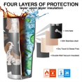 thumbnail image 7 of 30oz Basset Hounds with Bones and Presents Tumblers Stainless Steel Tumbler with Lid and Straw,Vacuum Insulated Double Wall Travel Tumbler Cups Mug with Cleaning Brush for Coffee,Tea, 7 of 7