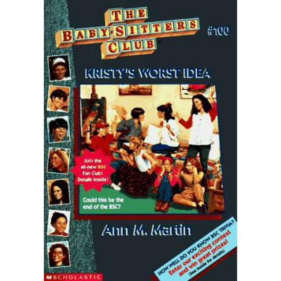Pre-Owned Kristy's Worst Idea (Baby-Sitters Club #100) (Paperback) 0590692062 9780590692069
