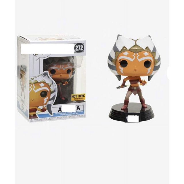 Funko Pop Star Wars Action Figures Ahsoka Tano Model Ornaments For Fans Collection Gifts