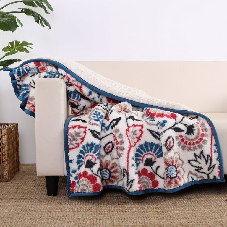 Better homes & gardens sherpa throw blanket 50 inch x 60 inch hotsell